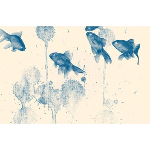 Mint by Michelle - Decoupage Paper - Blue Fish - Rustic River Home