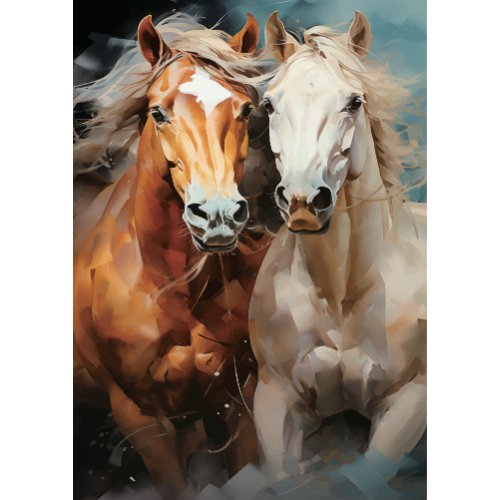 Mint by Michelle - Decoupage Paper - Majestic Horses - Rustic River Home