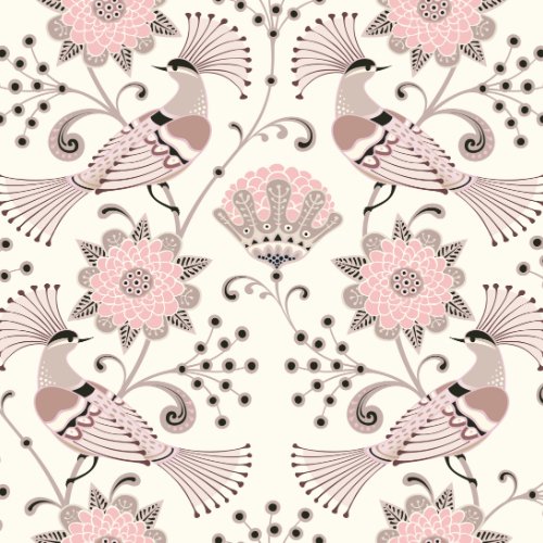 Mint by Michelle - Tissue Paper - Pink Peacocks - Rustic River Home