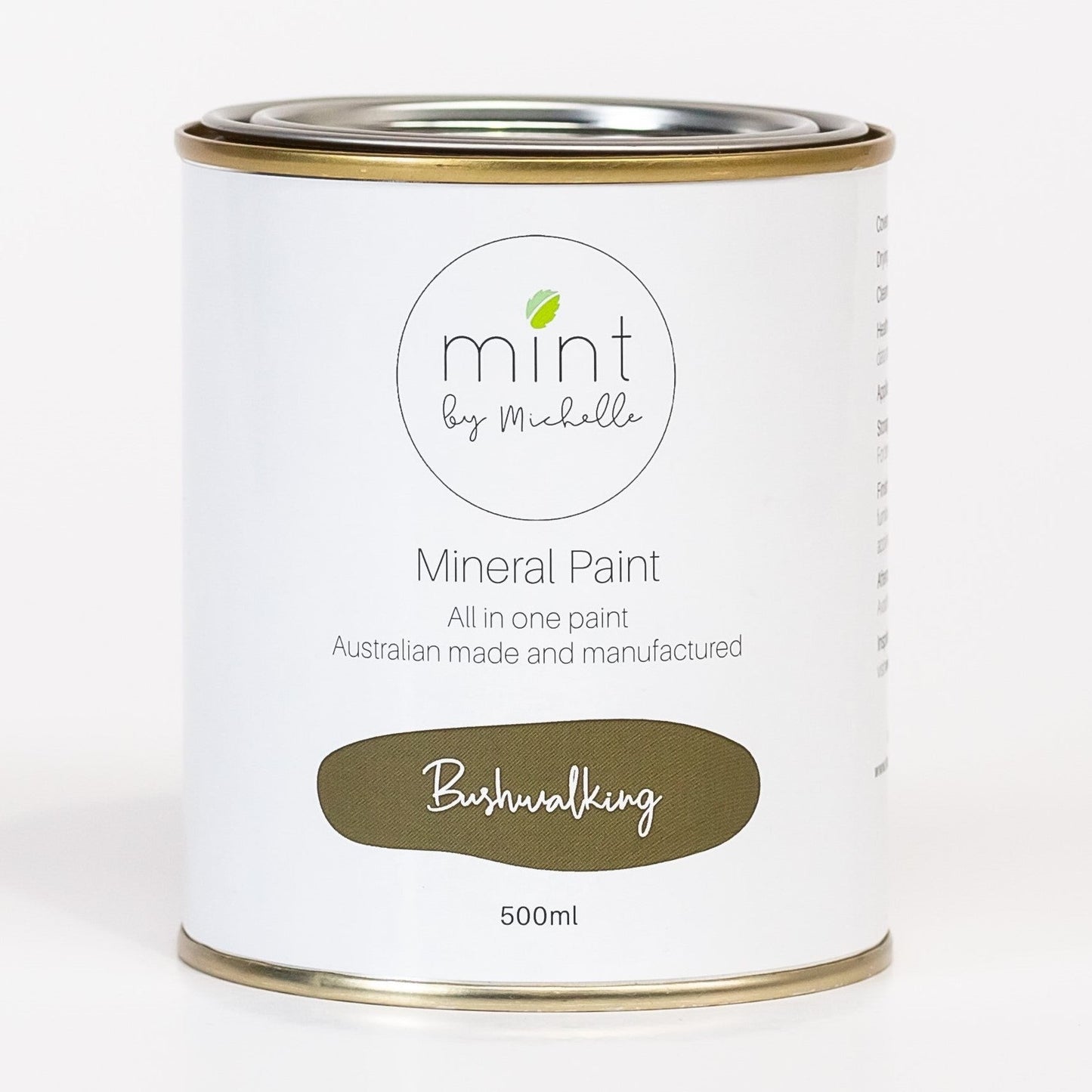 Mint Mineral Paint - Bushwalking - 500ml - Rustic River Home