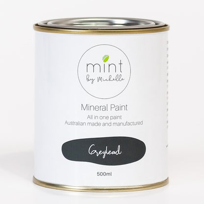 Mint Mineral Paint - Greylead - 500ml - Rustic River Home