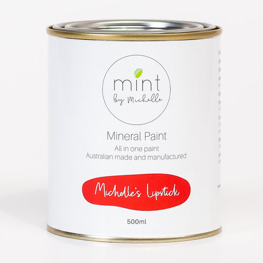Mint Mineral Paint - Michelle's Lipstick - 500ml - Rustic River Home