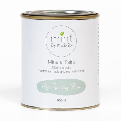 Mint Mineral Paint - My Frenchy Blue - 500ml - Rustic River Home