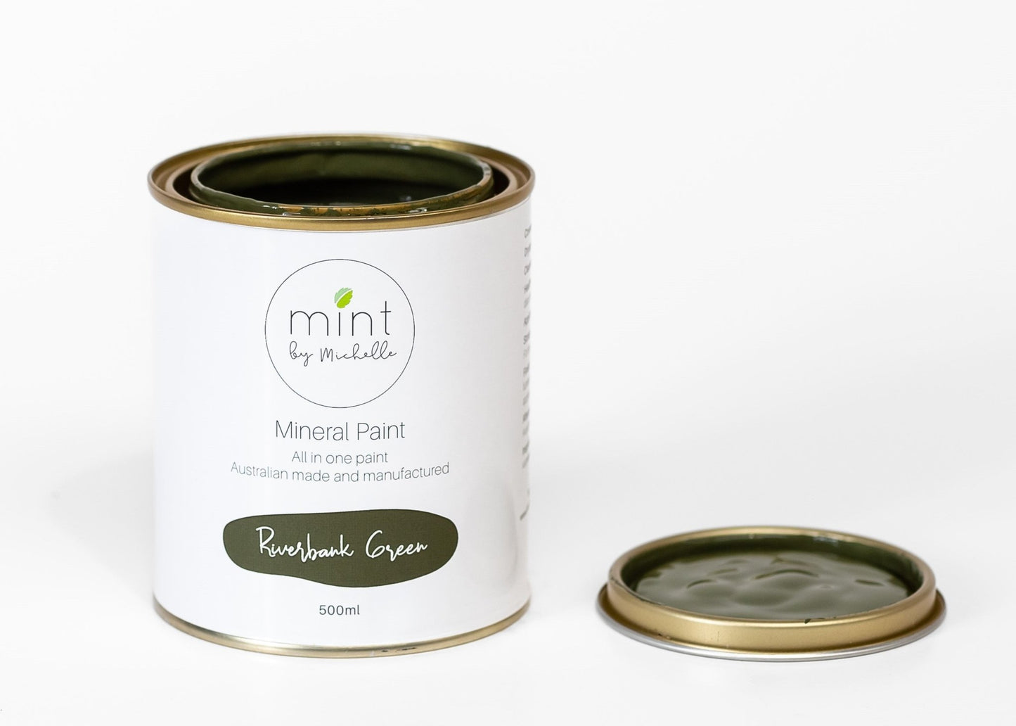 Mint Mineral Paint - Riverbank Green - 500ml - Rustic River Home