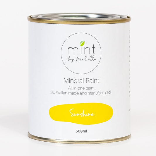 Mint Mineral Paint - Sunshine - 500ml - Rustic River Home