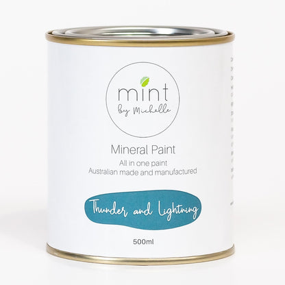 Mint Mineral Paint - Thunder and Lightning - 500ml - Rustic River Home