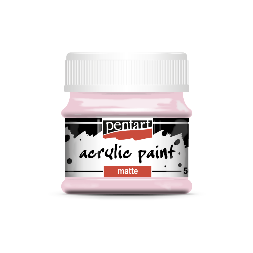 Pentart - Acrylic Paint - Matte - Country Rose - Rustic River Home