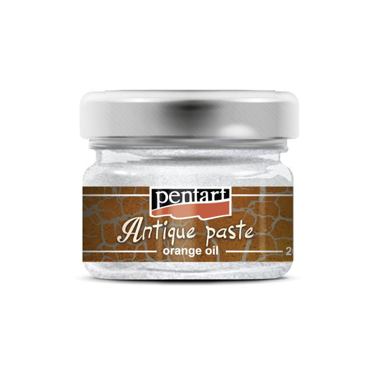 Pentart Antique Paste - 20ml - White - Rustic River Home