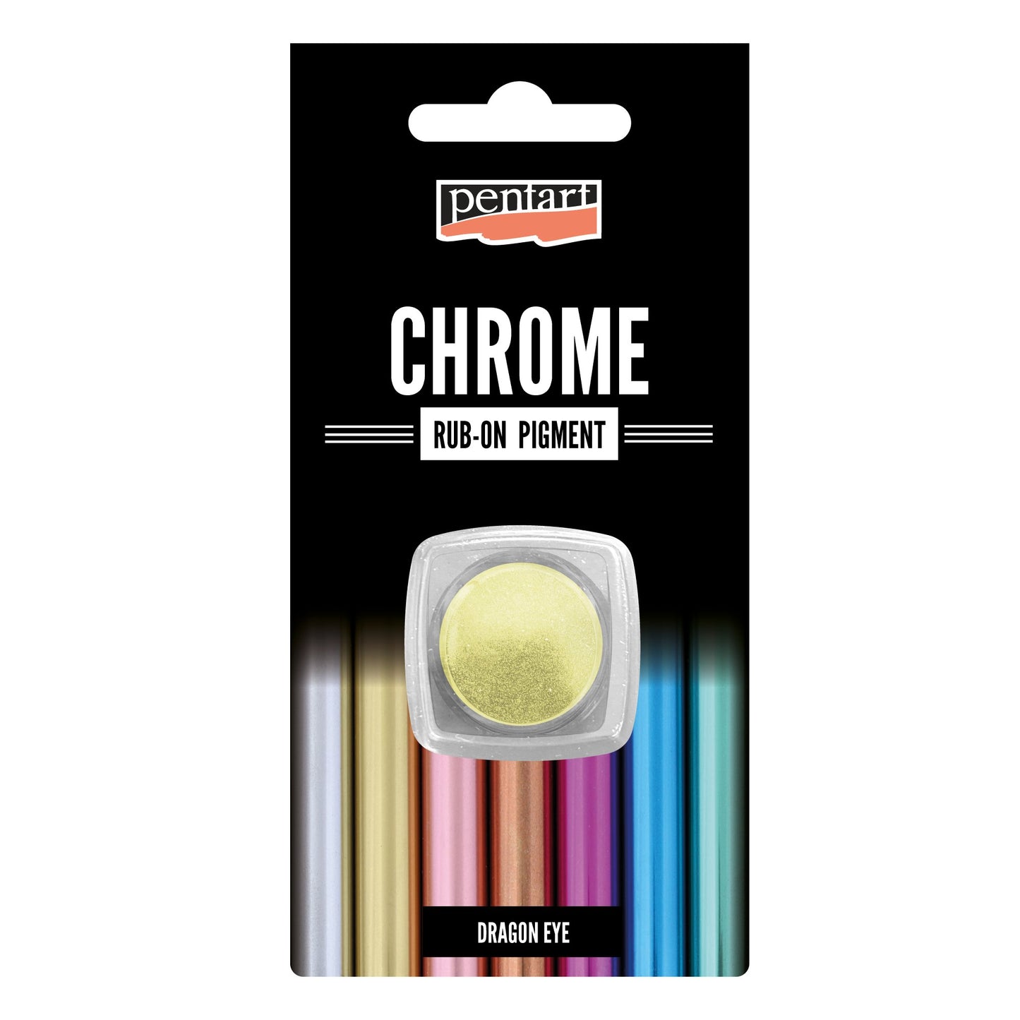 Pentart Chrome Rub-on Pigment - Dragon Eye - Rustic River Home