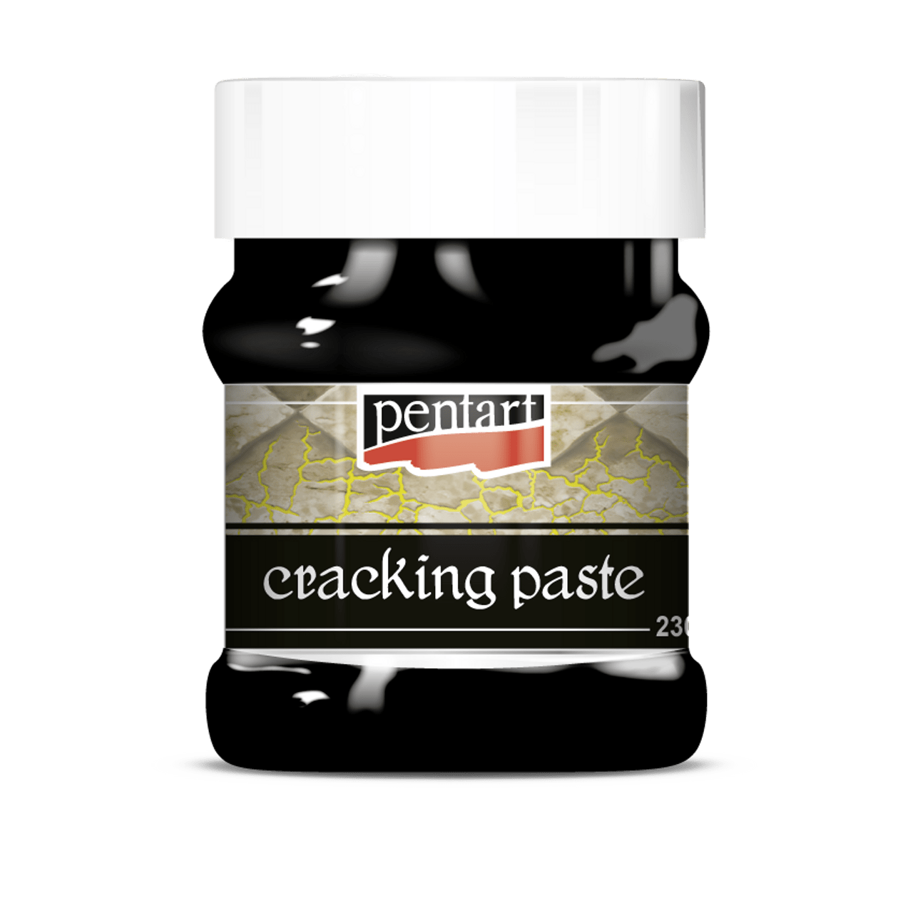 Pentart Cracking Paste - Black - Rustic River Home