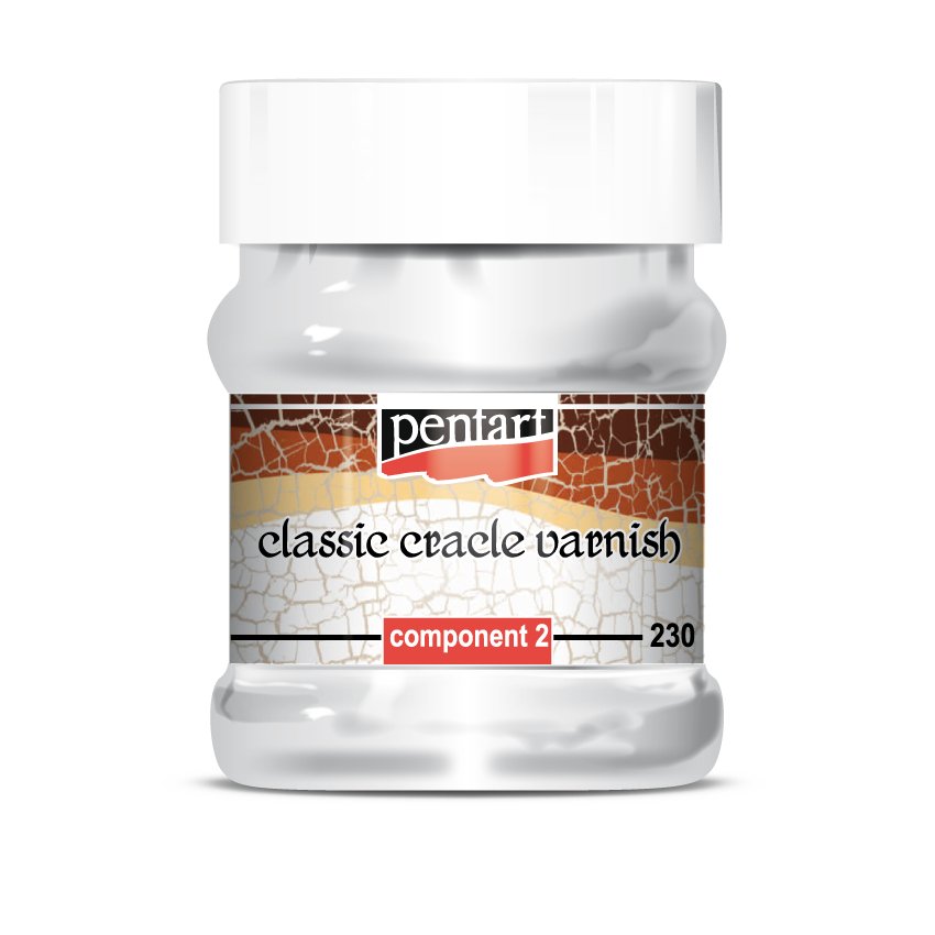 Pentart Crackle Varnish - Classic - 2 Component - 100ml - Rustic River Home