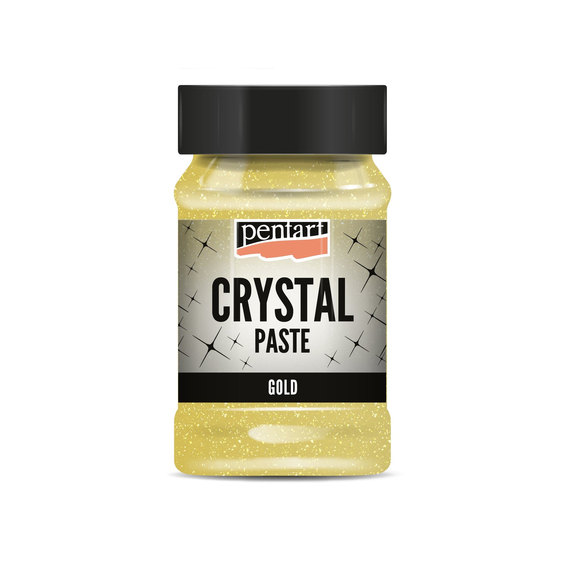 Pentart - Crystal Paste 100ml - Gold - Rustic River Home