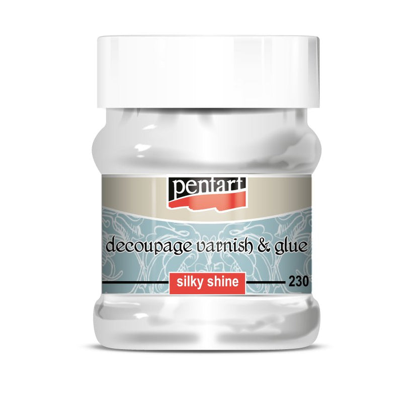 Pentart Decoupage Varnish & Glue Silky Shine Rustic River Home