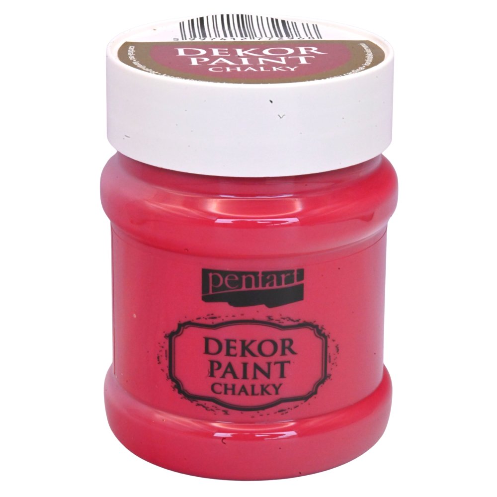 Pentart Dekor Chalk Paint - Cardinal-Red - 230ml - Rustic River Home