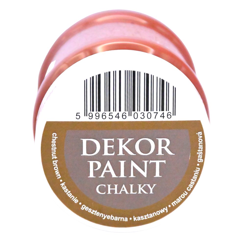 Pentart Dekor Chalk Paint - Chestnut Brown - 230ml - Rustic River Home