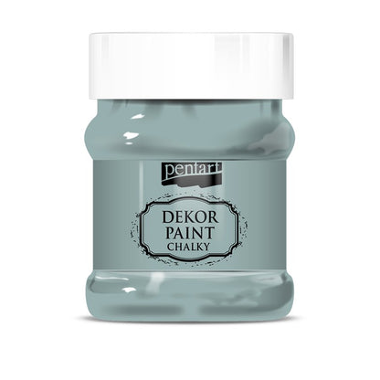 Pentart Dekor Chalk Paint - Country-Blue - 230ml - Rustic River Home