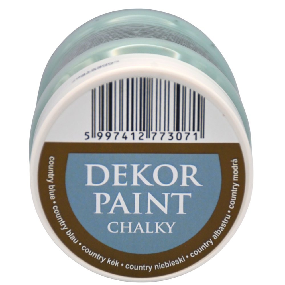 Pentart Dekor Chalk Paint - Country-Blue - 230ml - Rustic River Home
