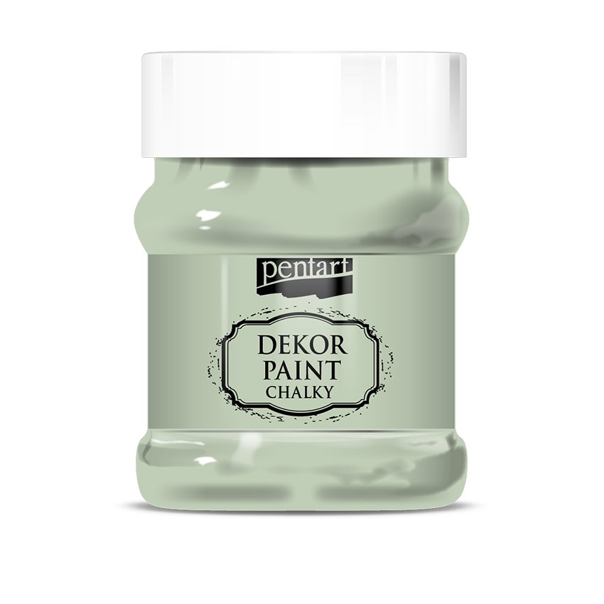 Pentart Dekor Chalk Paint - Country-Green - 230ml - Rustic River Home
