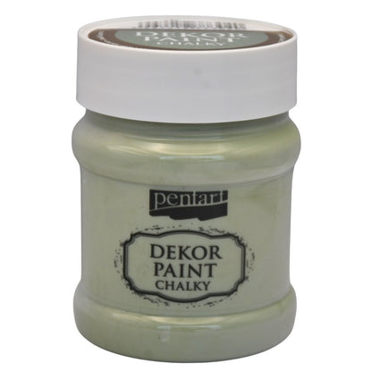 Pentart Dekor Chalk Paint - Country-Green - 230ml - Rustic River Home