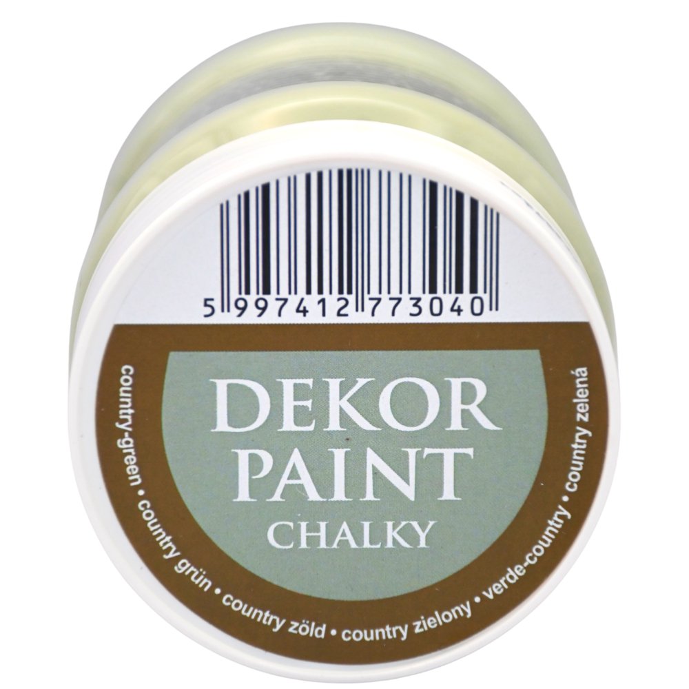 Pentart Dekor Chalk Paint - Country-Green - 230ml - Rustic River Home