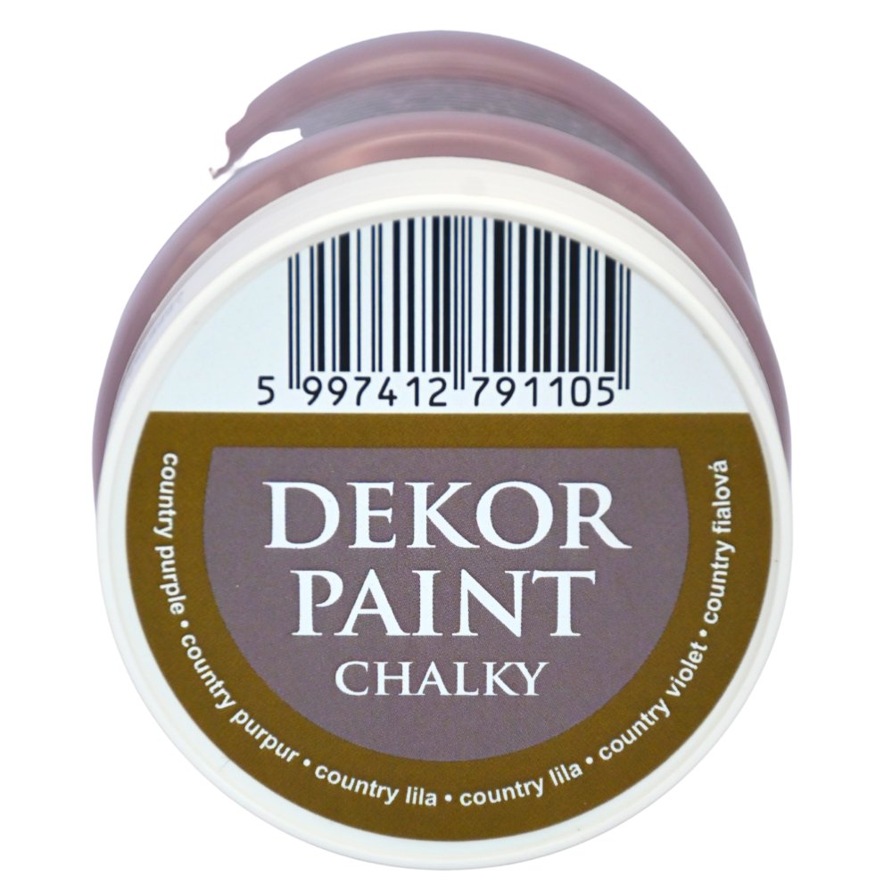 Pentart Dekor Chalk Paint - Country Purple - 230ml - Rustic River Home