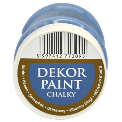 Pentart Dekor Chalk Paint - Denim - 230ml - Rustic River Home