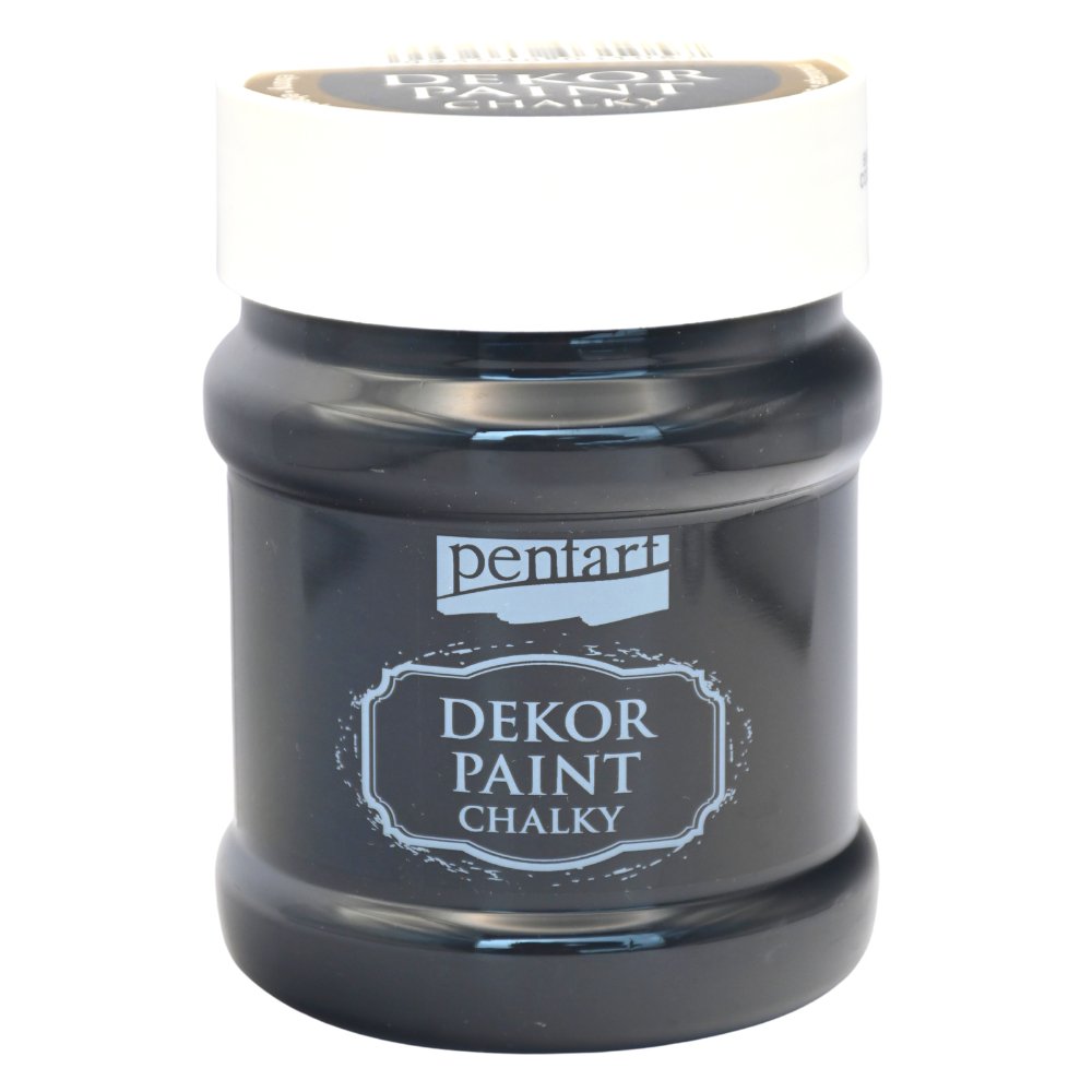 Pentart Dekor Chalk Paint - Ebony - 230ml - Rustic River Home