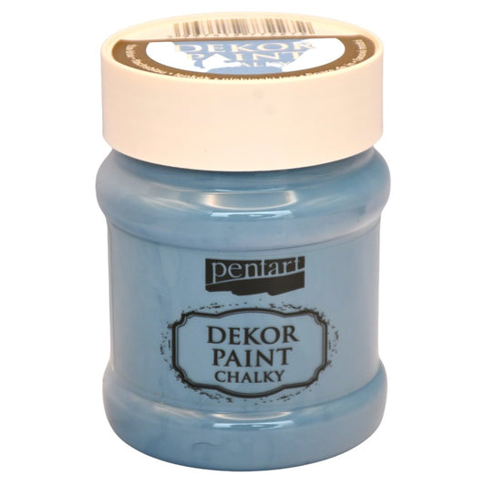 Pentart Dekor Chalk Paint - Flax-Blue - 230ml - Rustic River Home