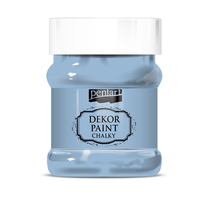 Pentart Dekor Chalk Paint - Flax-Blue - 230ml - Rustic River Home