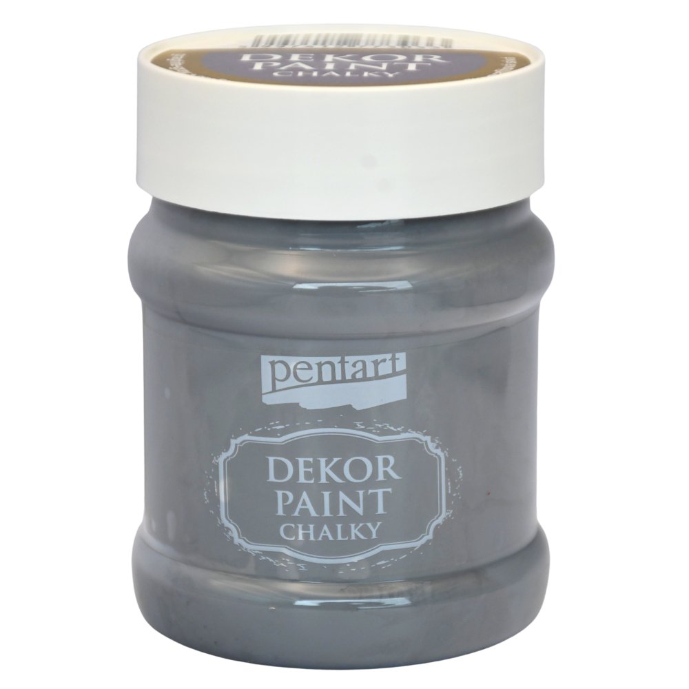Pentart Dekor Chalk Paint - Graphite-Grey - 230ml - Rustic River Home