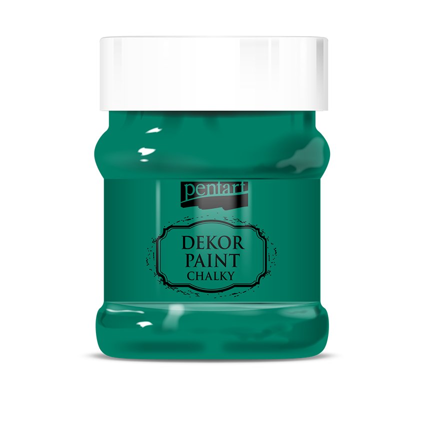 Pentart Dekor Chalk Paint - Green - 230ml - Rustic River Home
