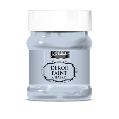 Pentart Dekor Chalk Paint - Ice-Blue - 230ml - Rustic River Home