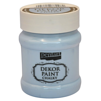 Pentart Dekor Chalk Paint - Ice-Blue - 230ml - Rustic River Home