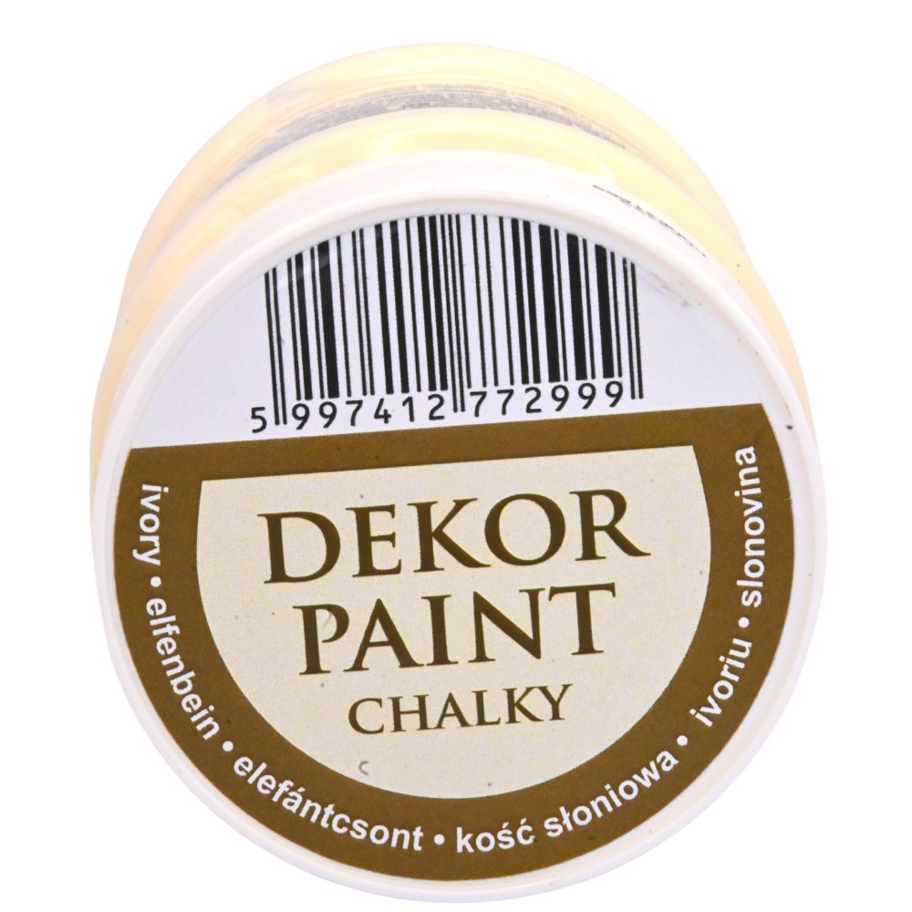 Pentart Dekor Chalk Paint - Ivory - 230ml - Rustic River Home