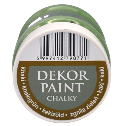 Pentart Dekor Chalk Paint - Khaki - 230ml - Rustic River Home