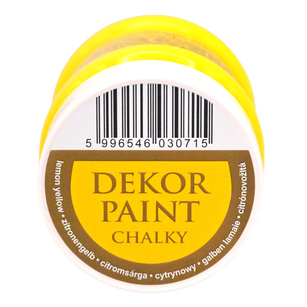 Pentart Dekor Chalk Paint - Lemon Yellow - 230ml - Rustic River Home