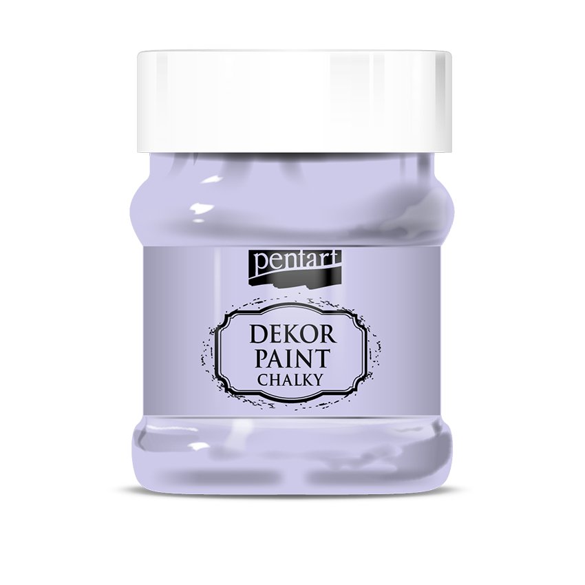 Pentart Dekor Chalk Paint - Light-Lilac - 230ml - Rustic River Home