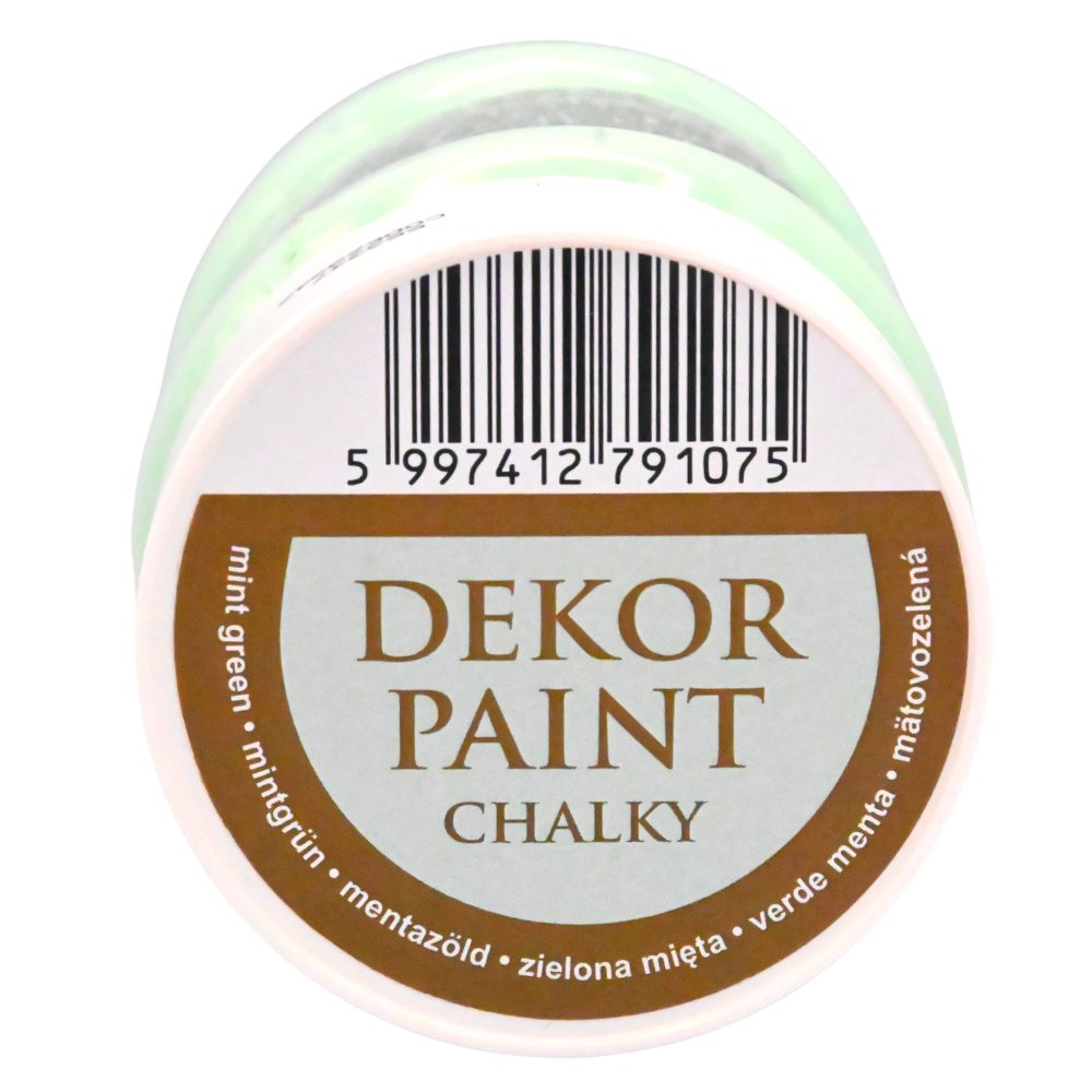 Pentart Dekor Chalk Paint - Mint Green - 230ml - Rustic River Home