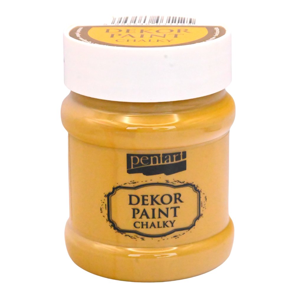 Pentart Dekor Chalk Paint - Mustard Yellow - 230ml - Rustic River Home