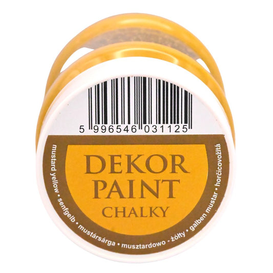Pentart Dekor Chalk Paint - Mustard Yellow - 230ml - Rustic River Home