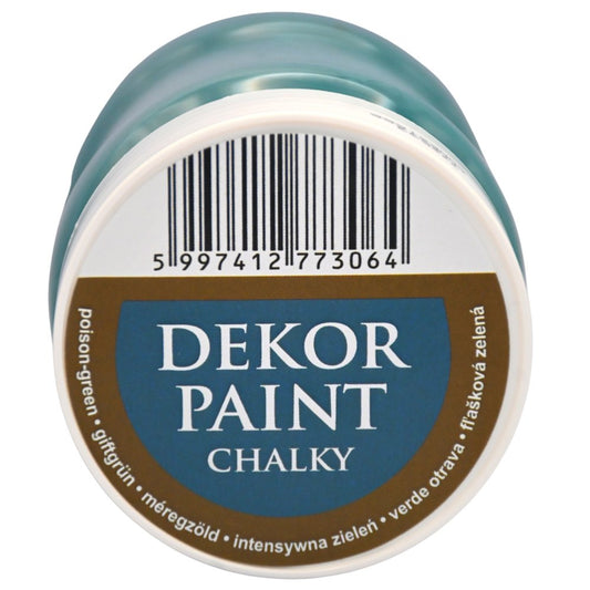 Pentart Dekor Chalk Paint - Poison-Green - 230ml - Rustic River Home