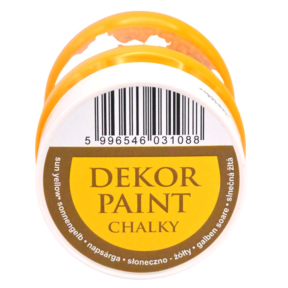 Pentart Dekor Chalk Paint - Sun Yellow - 230ml - Rustic River Home