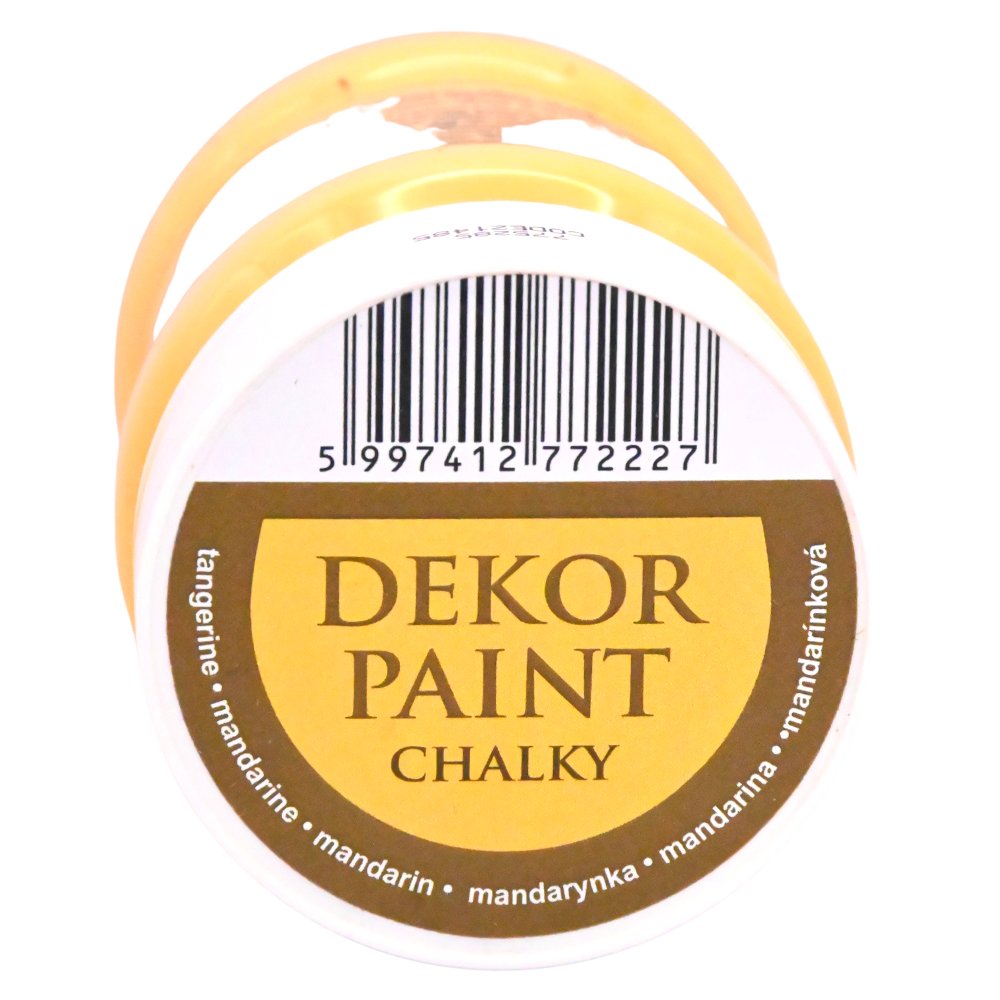 Pentart Dekor Chalk Paint - Tangerine - 230ml - Rustic River Home