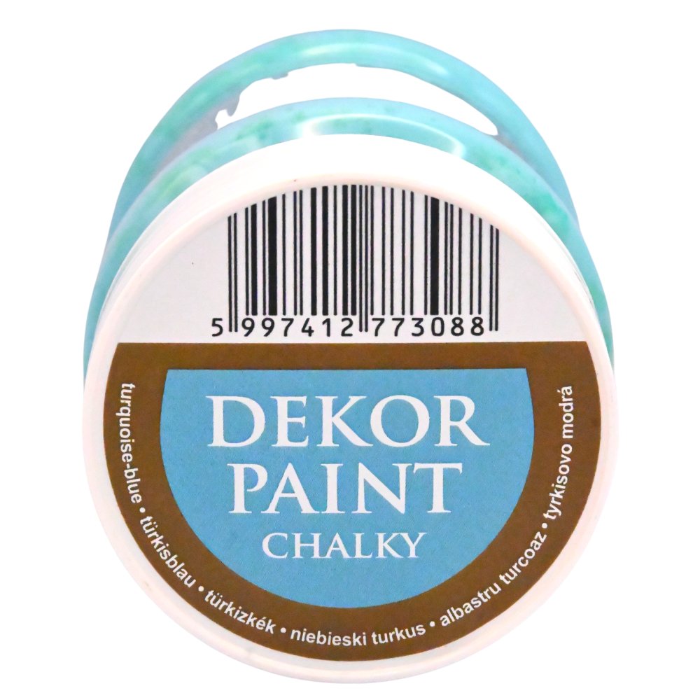 Pentart Dekor Chalk Paint - Turquoise-Blue - 230ml - Rustic River Home