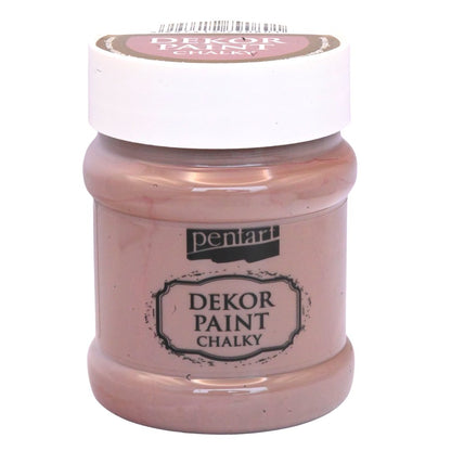 Pentart Dekor Chalk Paint - Vintage Brown - 230ml - Rustic River Home