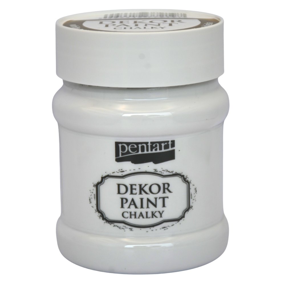 Pentart Dekor Chalk Paint - White - 230ml - Rustic River Home