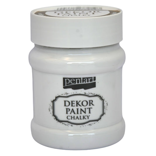 Pentart Dekor Chalk Paint - White - 230ml - Rustic River Home
