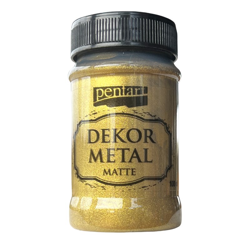 Pentart Dekor Metallic Matte - 100ml - Gold - Rustic River Home