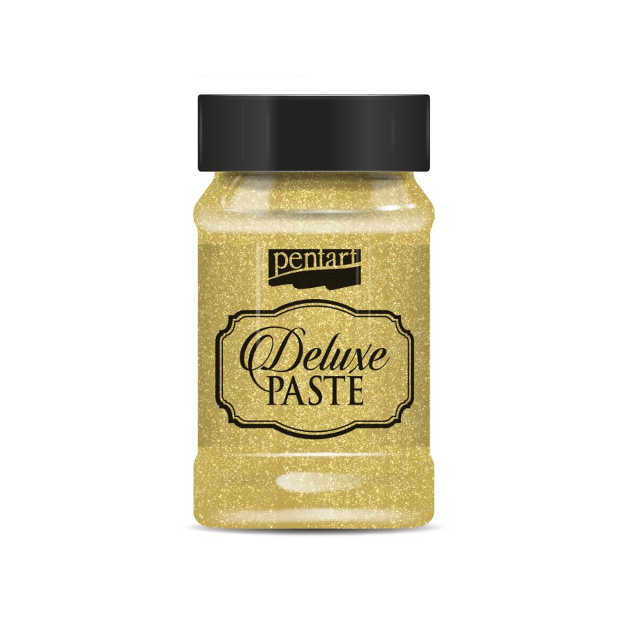 Pentart - Deluxe Paste 100ml - Gold - Rustic River Home