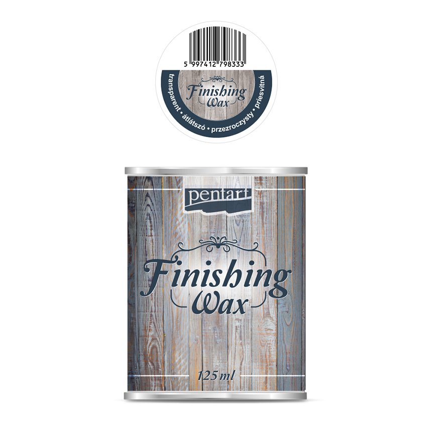 Pentart Finishing Wax - 125 ml - Transparent - Rustic River Home